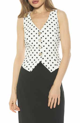 Alexia Admor Liliana Button Front Vest