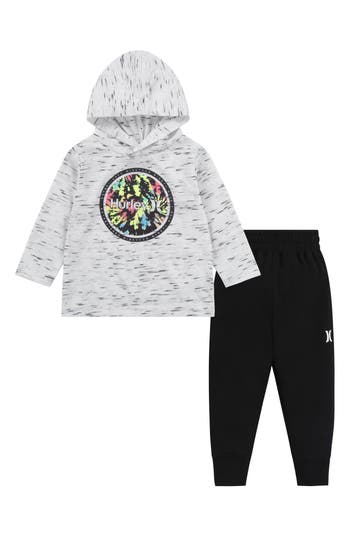 Hurley Babies'  Cloud Slub Pullover & Joggers Set In Multi