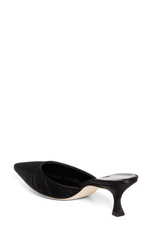Shop Manolo Blahnik Carolyne Mule In Black