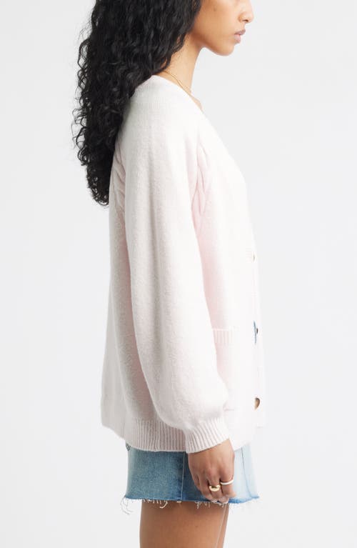 Bp. Relaxed Everyday Cardigan In Pink