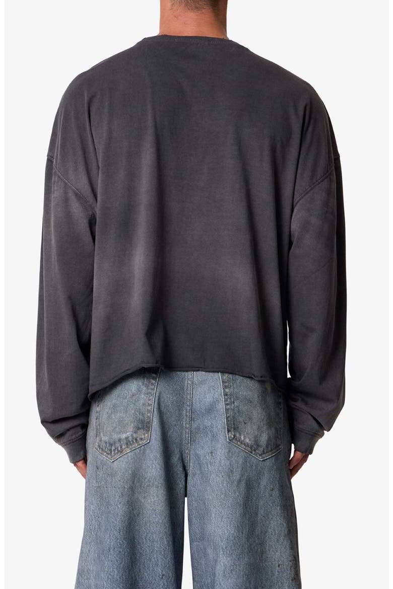Empty Valley Long Sleeve Cotton Graphic T-Shirt, Alternate, color, WASHED BLACK