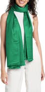 SAACHI Cashmere & Wool Blend Shimmering Scarf