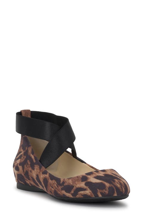 Mandayss Ankle Strap Ballet Flat