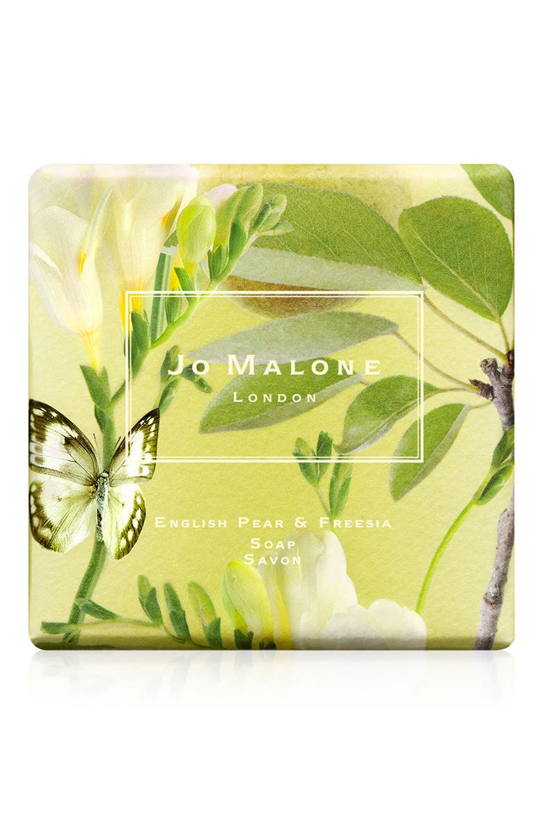 English Pear & Freesia Soap, Main, color, NO COLOR