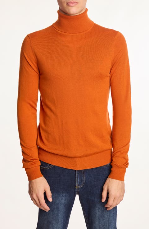 Fine Gauge Turtleneck Sweater