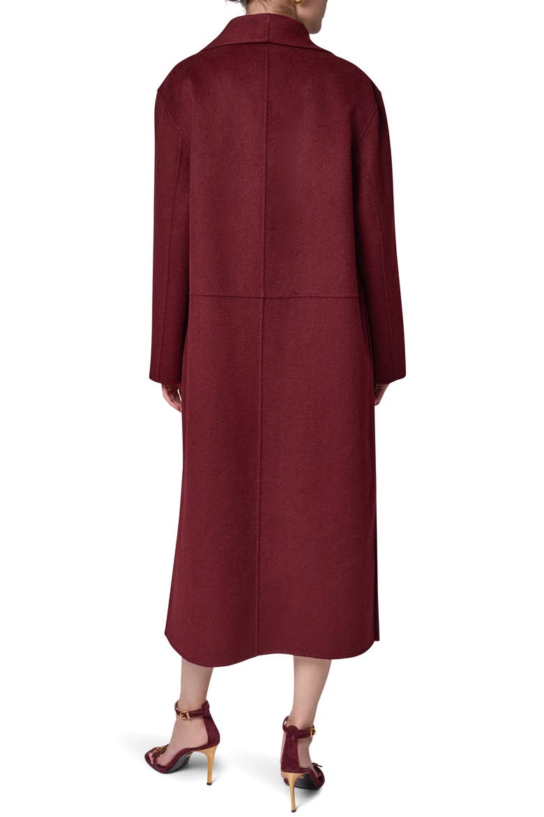 Longline Coat, Alternate, color, BLK CHERRY