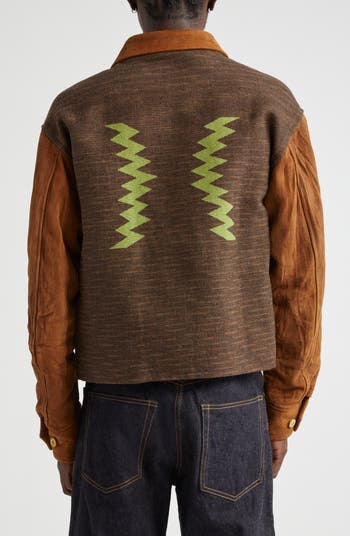 VISVIM Stanza Mixed Media Jacket | Nordstrom