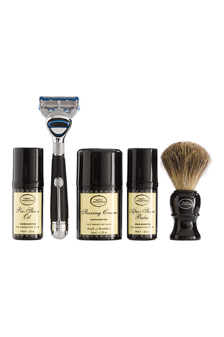 The Art of Shaving® 'Fusion Chrome Power Shave' Collection, Main, color, NO COLOR