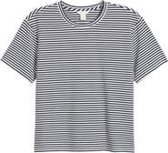 Caslon® Stripe Crop T-Shirt