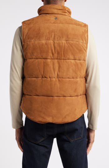 【SCENERITY】Neo Padded Vest AG Neo Suede Puffer Vest | Nordstrom