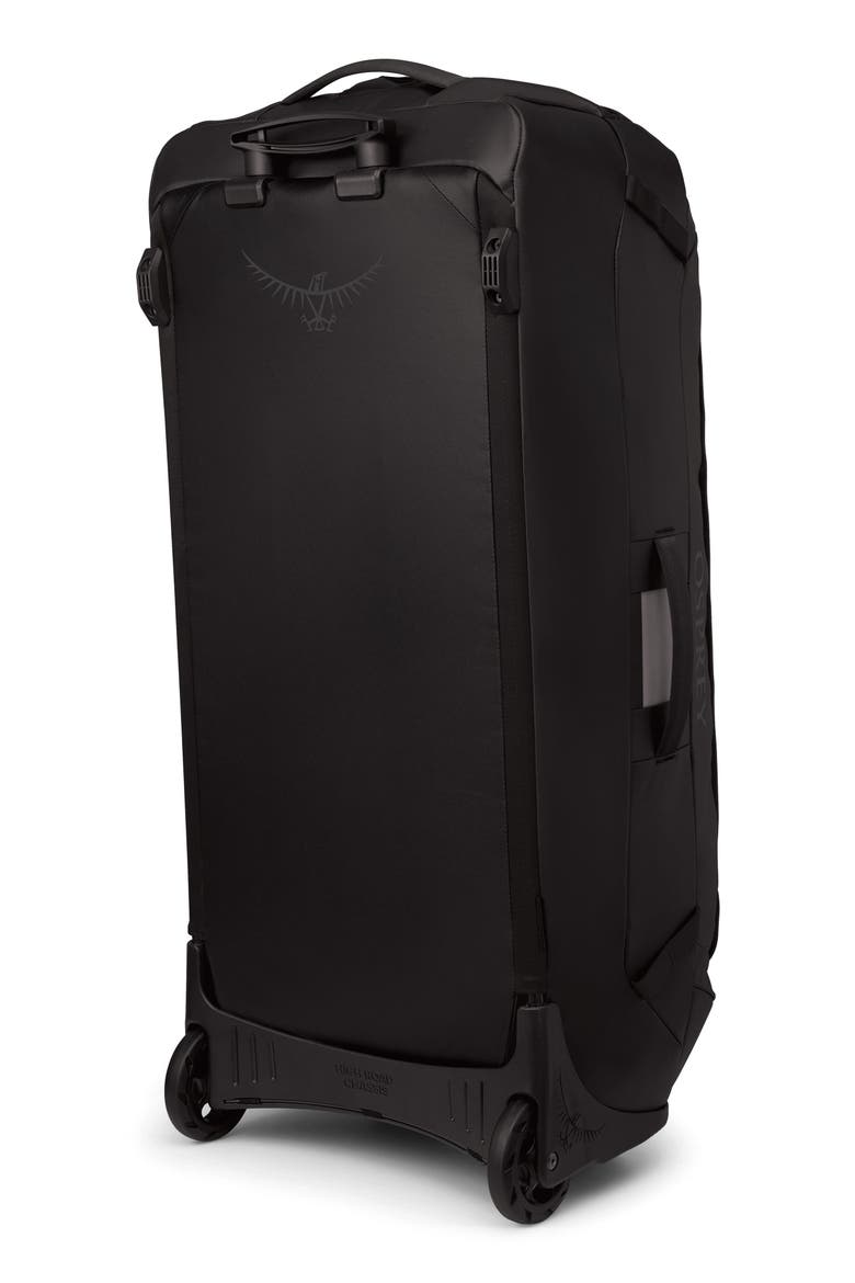Transporter 120-Liter Duffle Wheeled Luggage, Alternate, color, RAVEN BLACK/BLACK