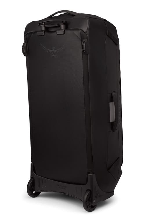 Osprey Transporter 120-liter Duffle Wheeled Luggage In Raven Black/black