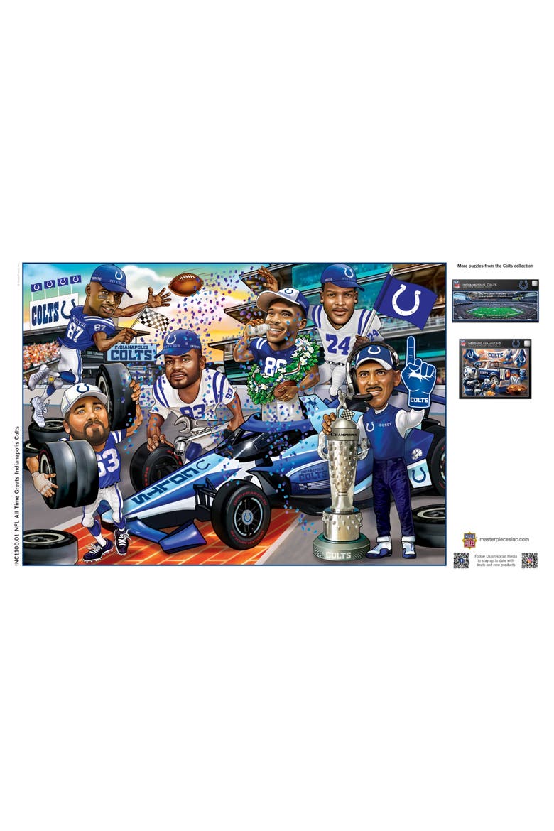 Indianapolis Colts 500 Piece Puzzle, Alternate, color, Multicolor