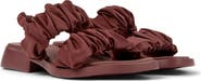 Camper Dana Ruched Slingback Sandal
