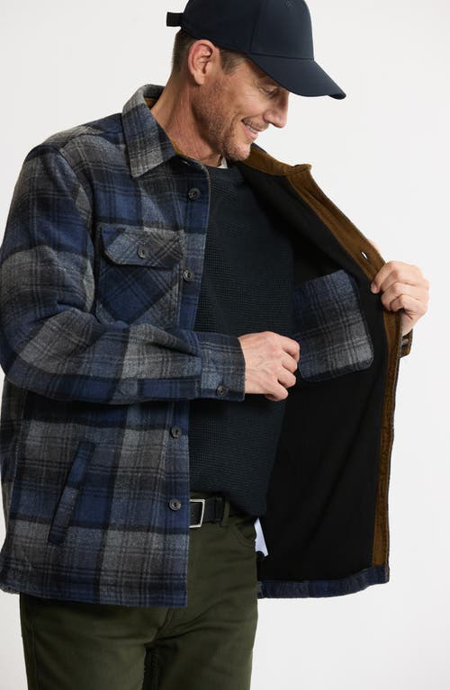Jachs Plaid Shirt Jacket