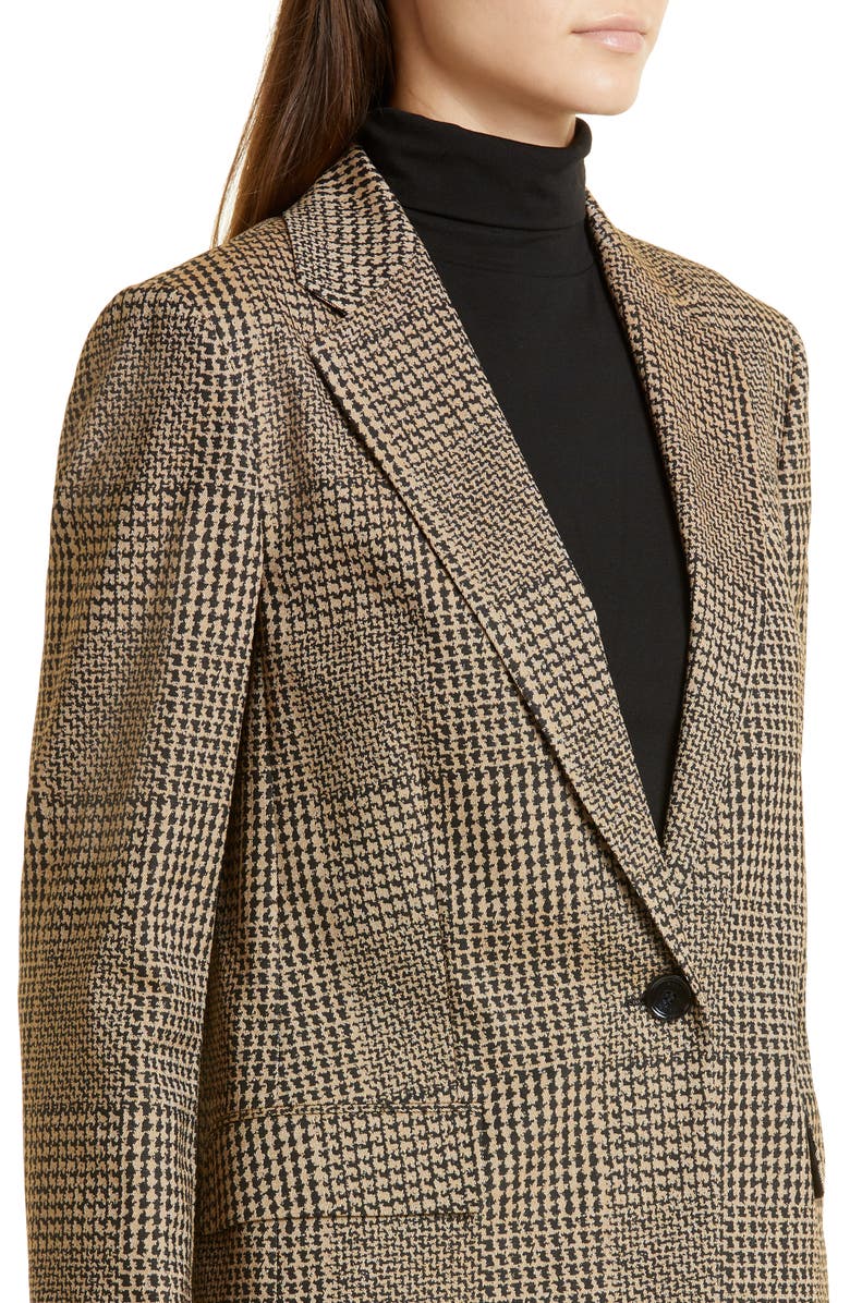BOSS Jocalua Houndstooth Jacket, Alternate, color,