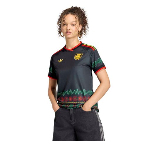 Women's adidas Black Jamaica National Team 2026 Away Replica Jersey