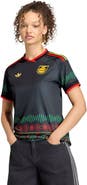 adidas Women's adidas Black Jamaica National Team 2026 Away Replica Jersey