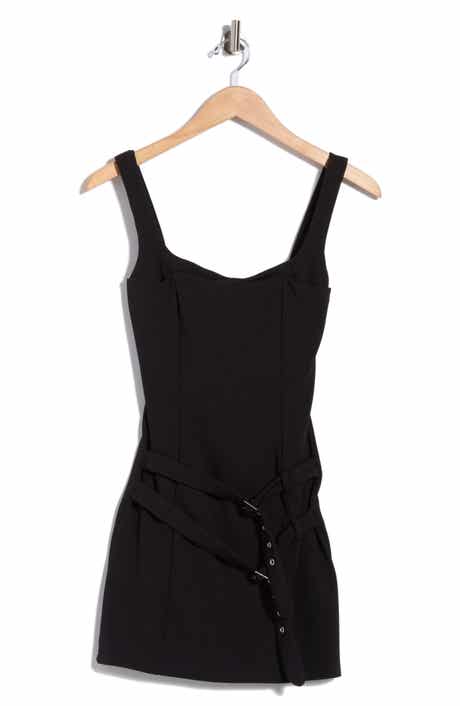 Jackelyn Bonded Buckle Minidress