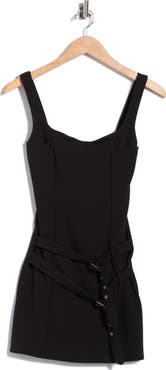 Princess Polly Jackelyn Bonded Buckle Minidress