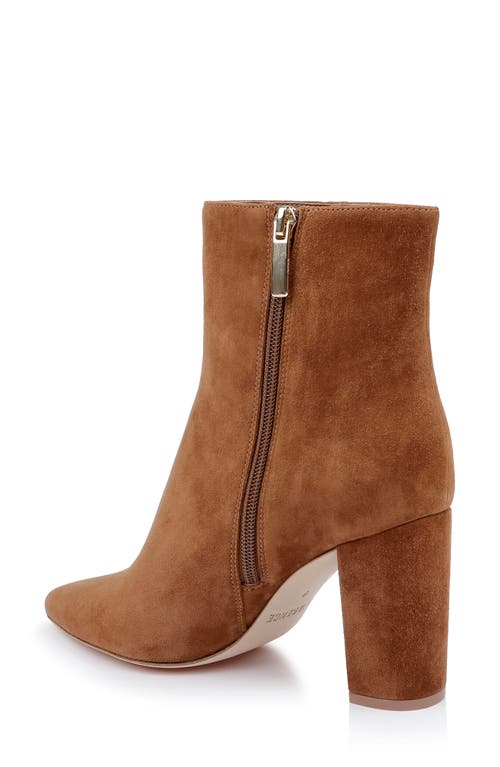 L'agence Theodora Ii Pointed Toe Bootie In Brown
