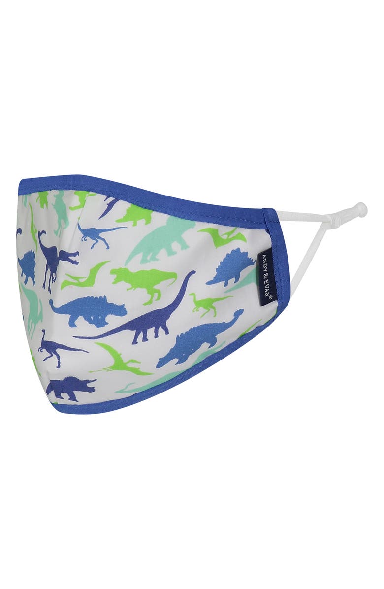 Andy & Evan Assorted 4-Pack Kids' Face Masks, Alternate, color, 