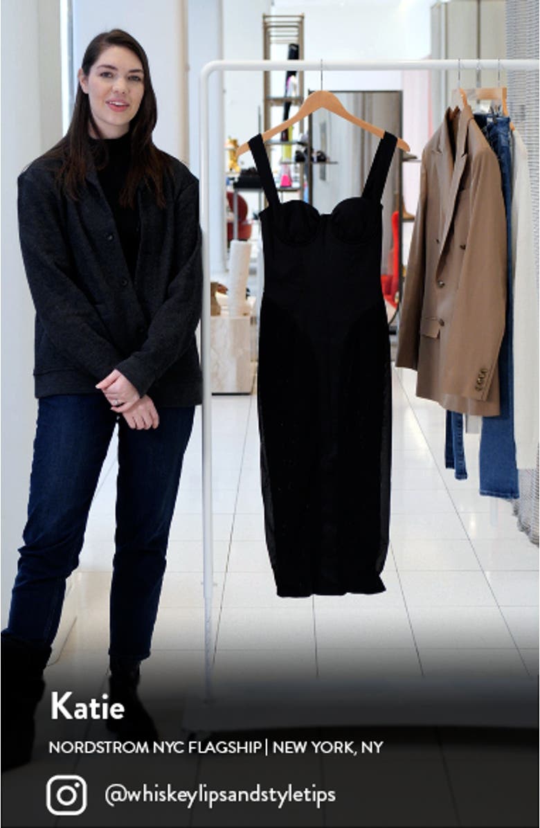 Arielle Corset Midi Dress, sales video thumbnail