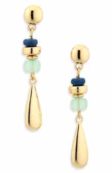 NORDSTROM RACK Linear Beaded Drop Earrings