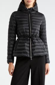 Moncler Raie Short Nylon Down Puffer Jacket