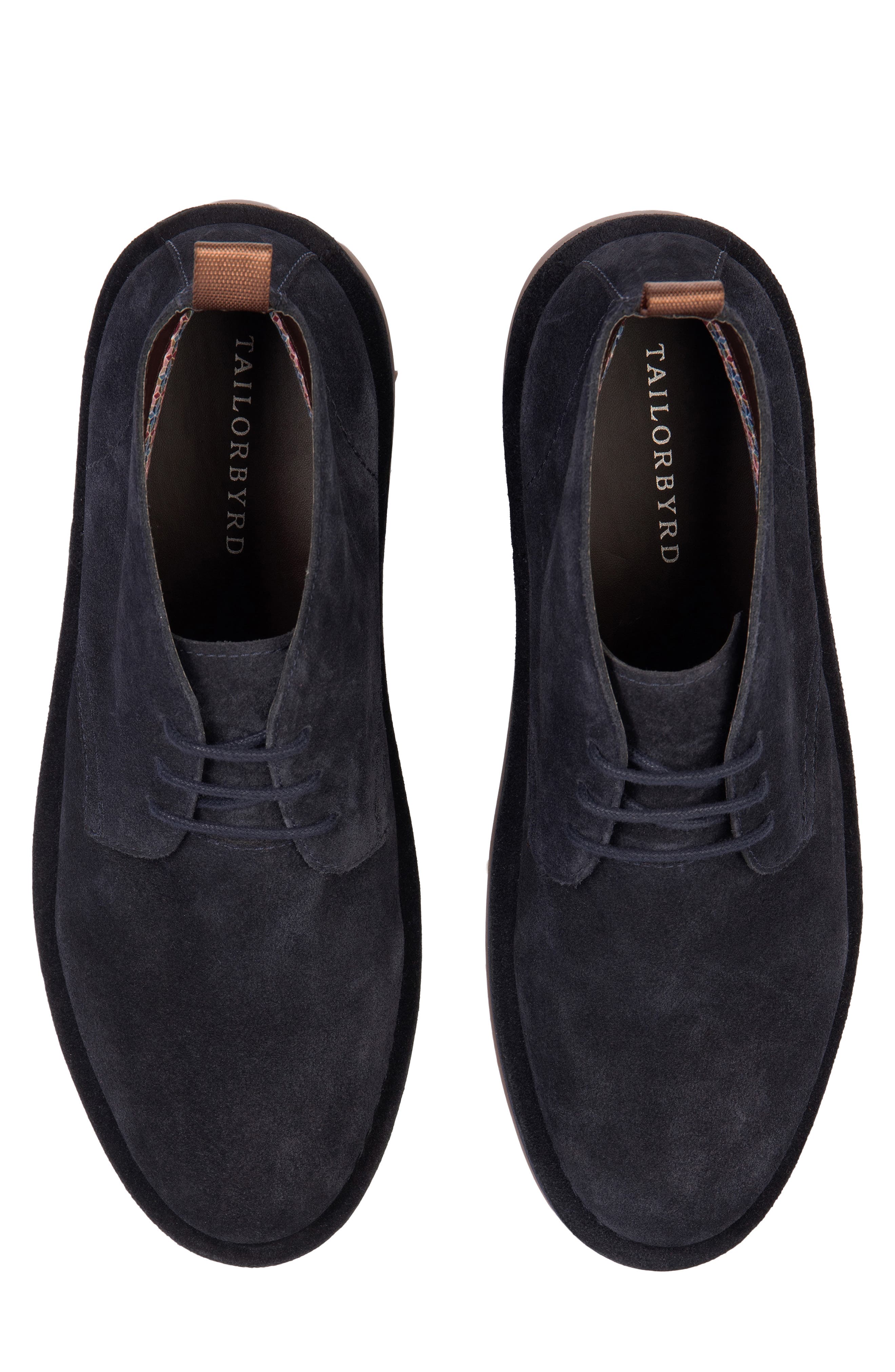 David Leather Chukka Boot, Alternate, color, NAVY