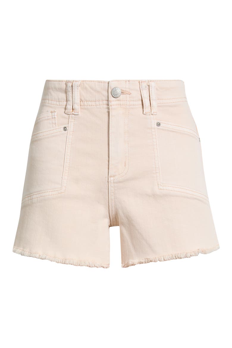 Cuffoff Denim Shorts, Main, color, VANILLA