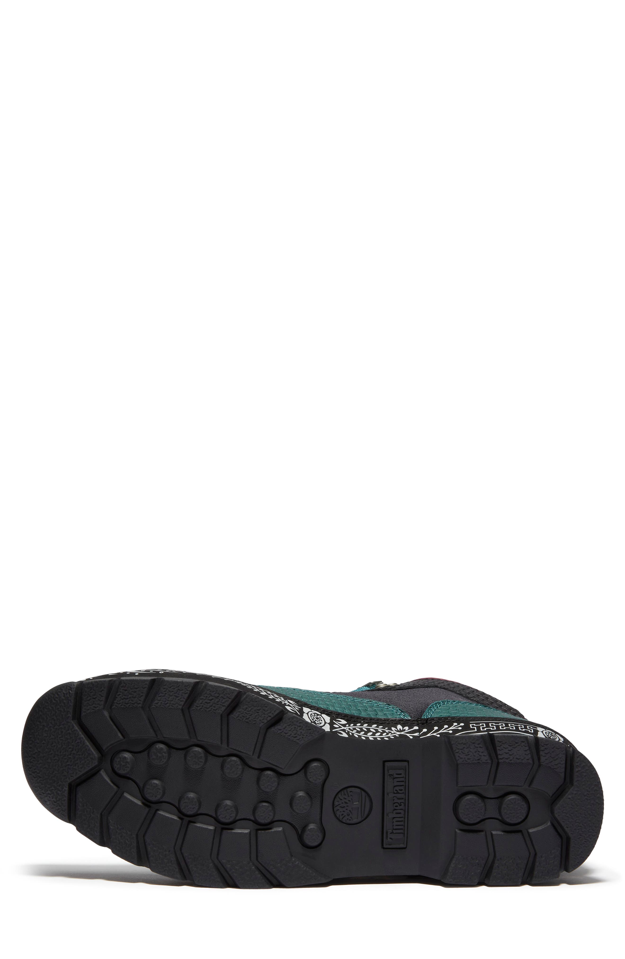 Timberland Euro Hiker Mid Hiking Boot, Alternate, color, Teal Full Grain