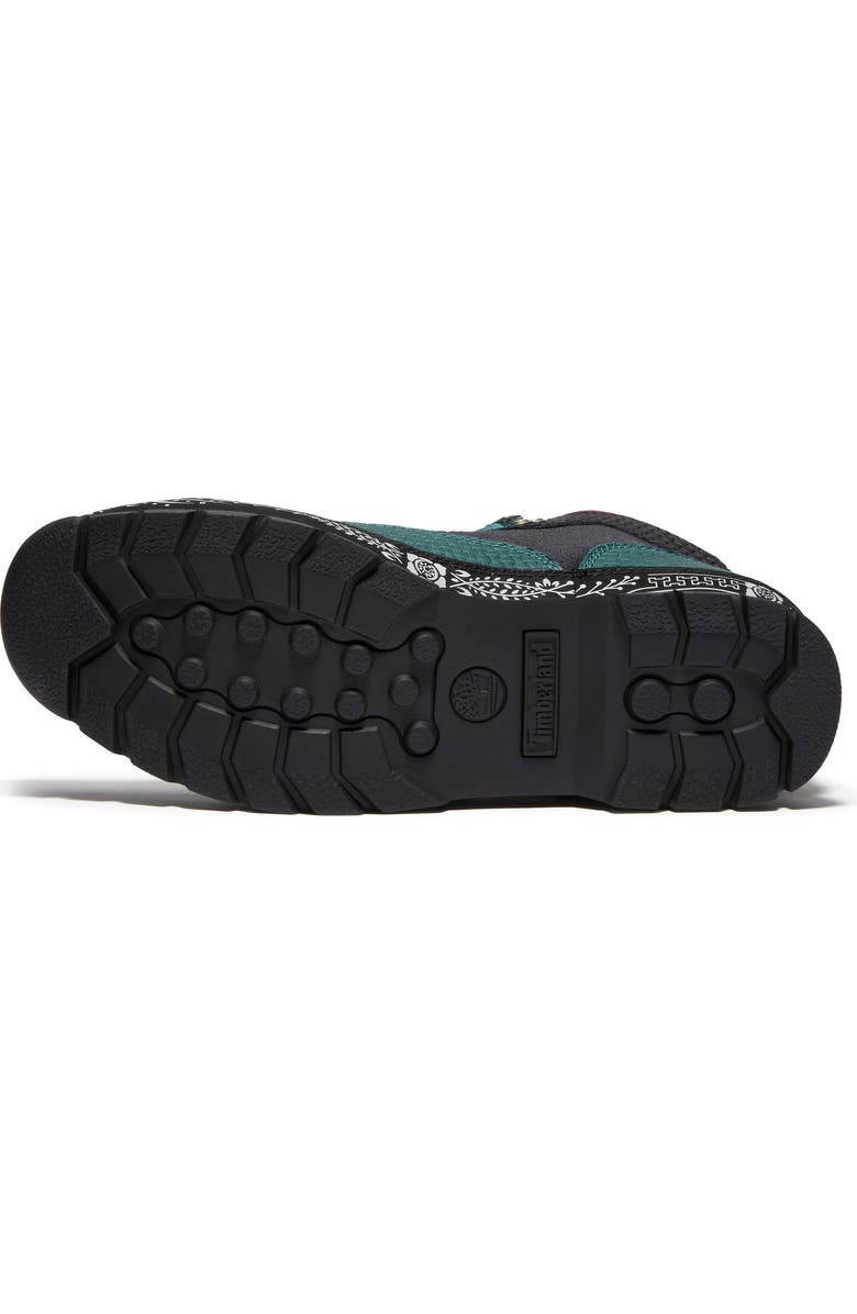 Timberland Euro Hiker Mid Hiking Boot, Alternate, color, Teal Full Grain