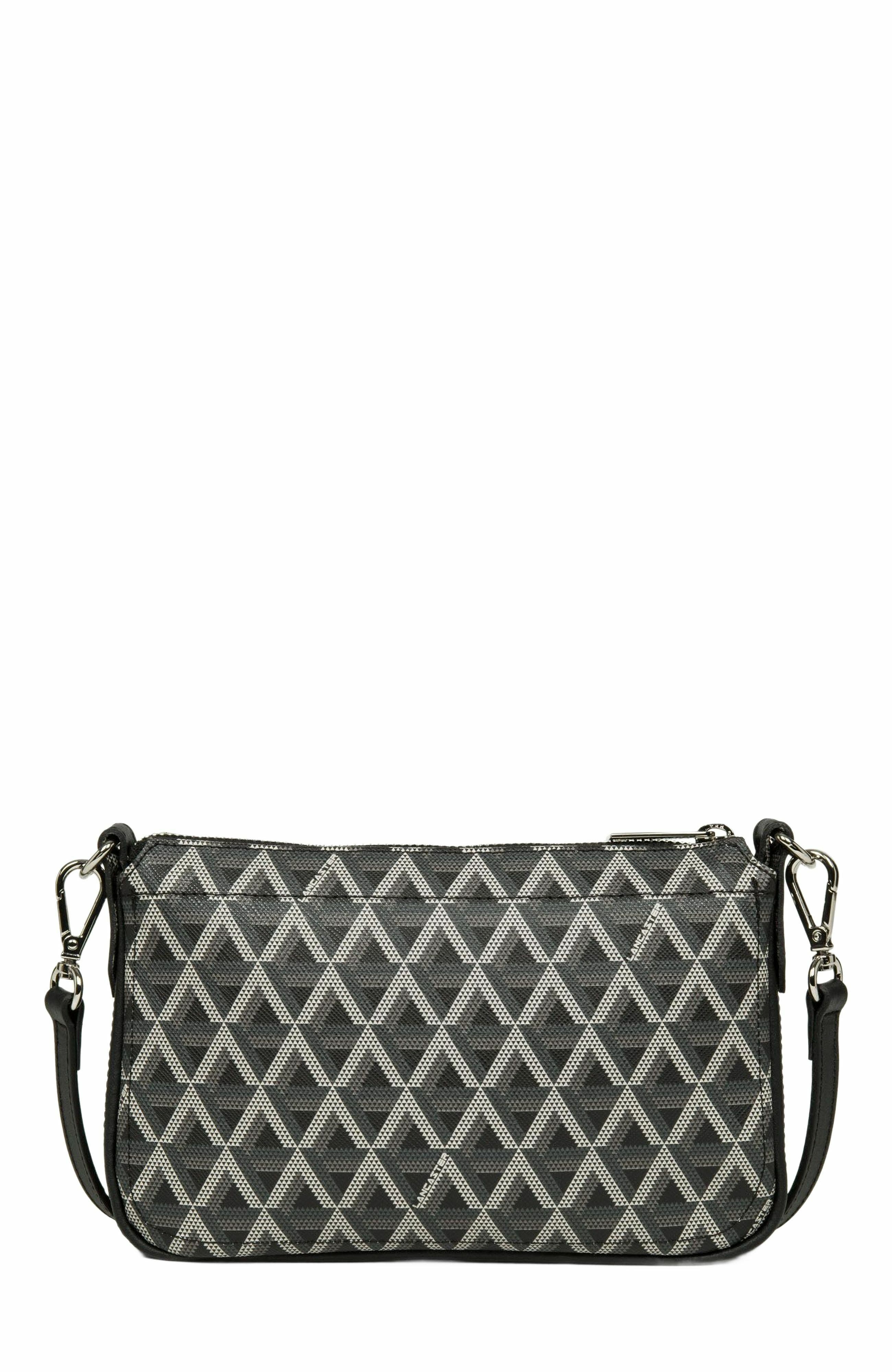 Lancaster Zipped Pouch S Ikon, Alternate, color, Noir