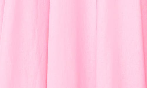Ted Baker Pleated Waist Sleeveless Linen Blend Maxi Dress In Ballet Slipper