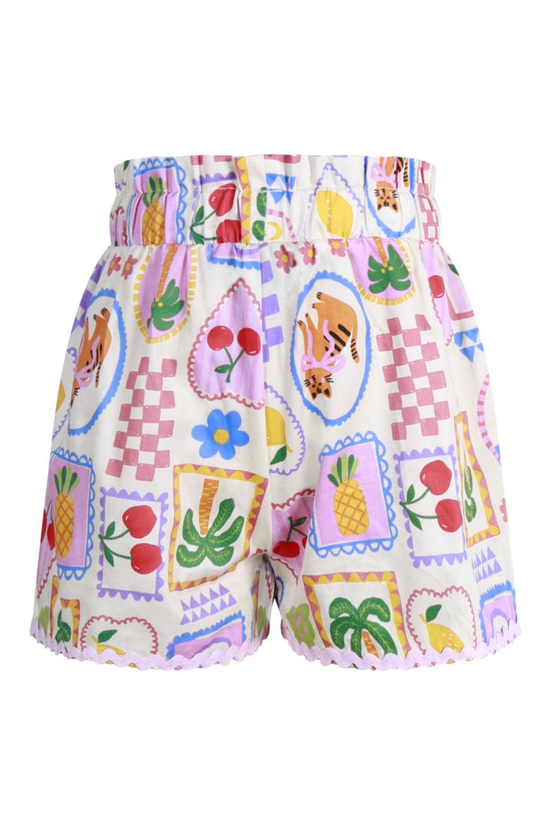 Kids' Mary Woven Shorts, Main, color, CREAM
