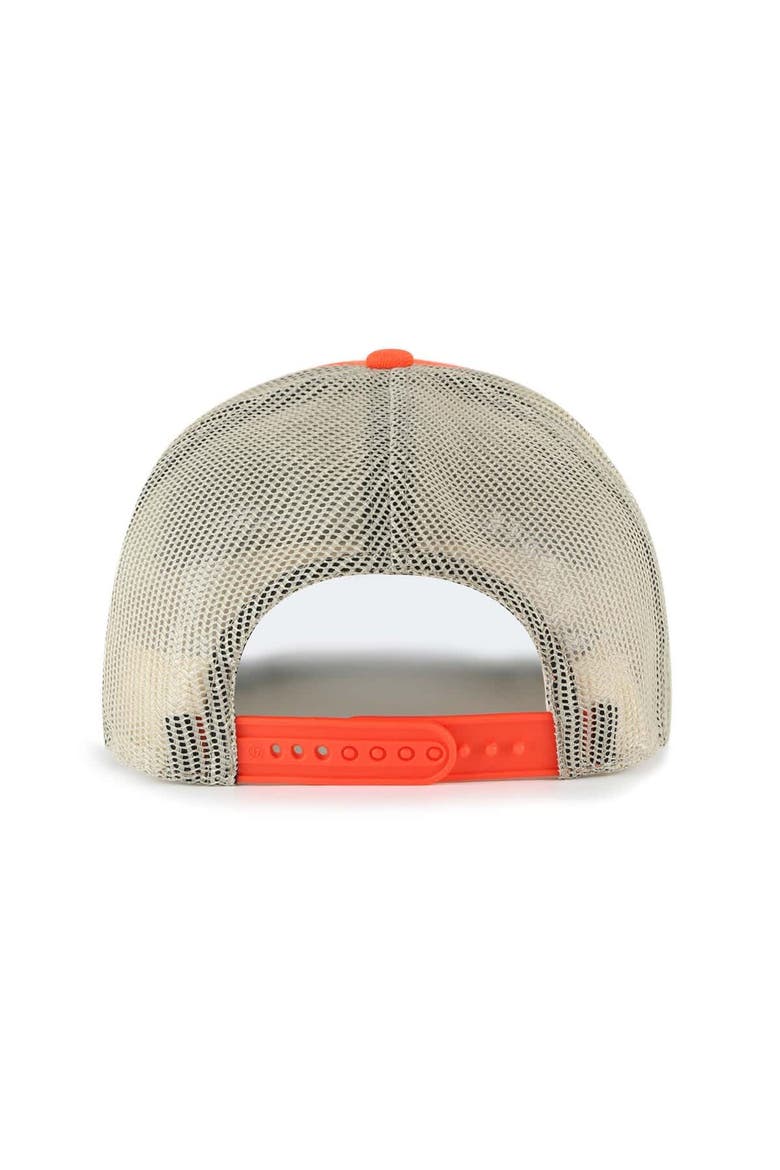 Men's '47  Orange Clemson Tigers Pomona Mesh Hitch Adjustable Trucker Hat, Alternate, color, Orange