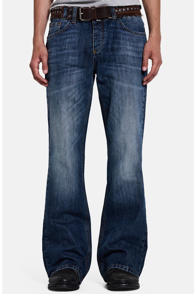 Jude Flare Leg Jeans, Main, color, DENIM