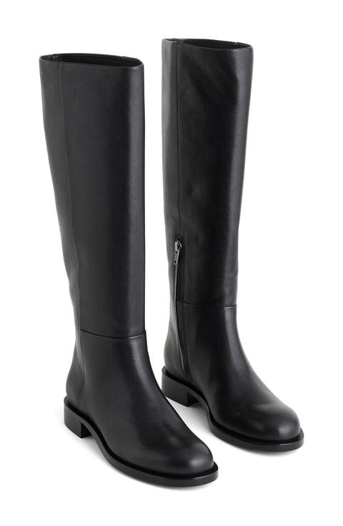 Marty Leather Tall Boot
