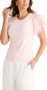 Brave+True Chance Flutter Sleeve T-Shirt