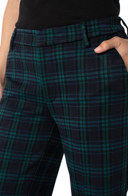 Liverpool Los Angeles Kelsey Plaid Wide Leg Pants In Multi
