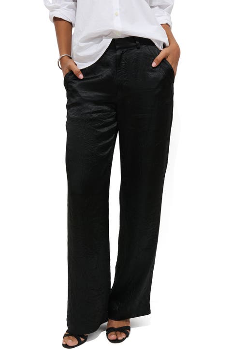 Claire High Waist Wide Leg Pants