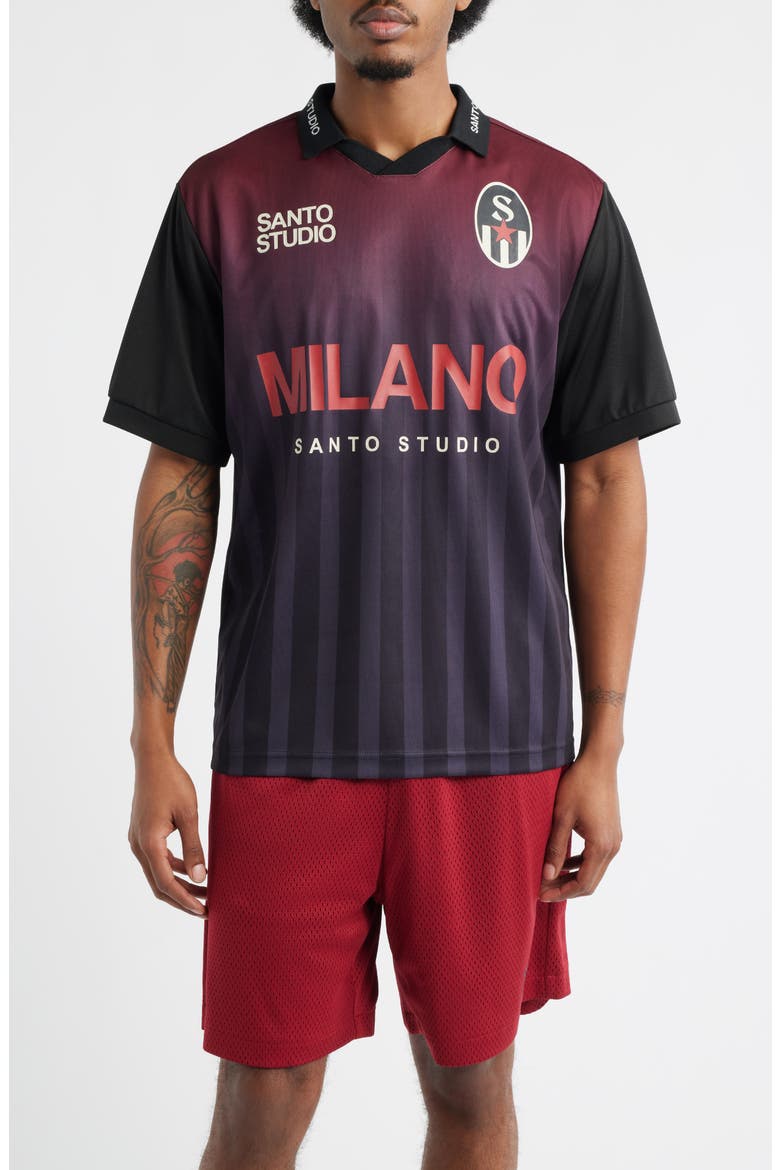 Milano Team Jersey, Main, color, RED/ BURGUNDY MULTI