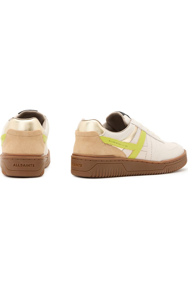 AllSaints Vix Sneaker, Alternate, color, White/ Brown/ Green