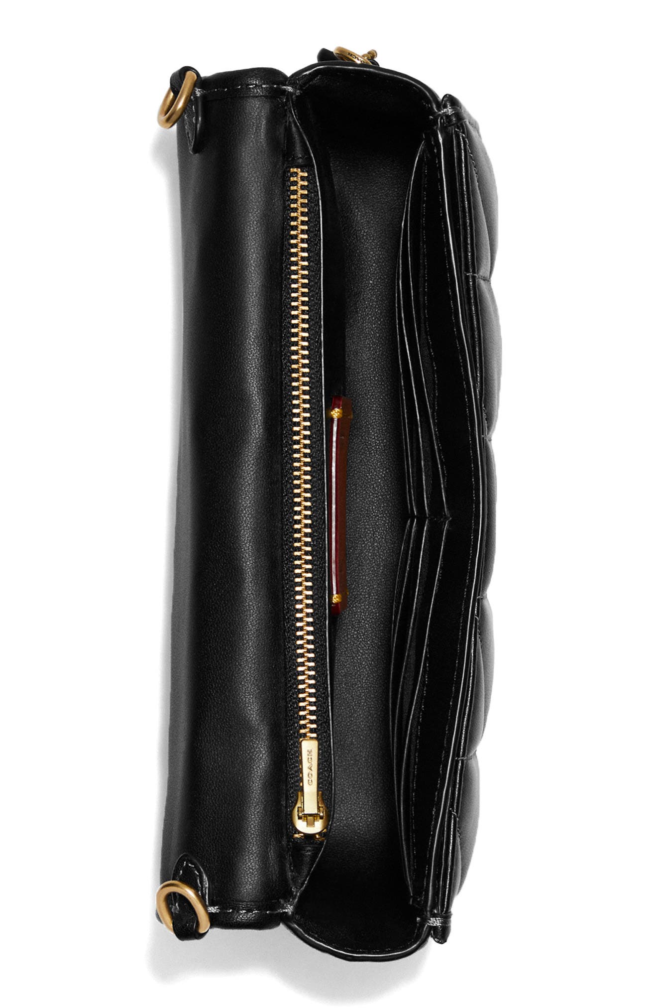 COACH Hayden Quilted Leather Crossbody Bag, Alternate, color, 