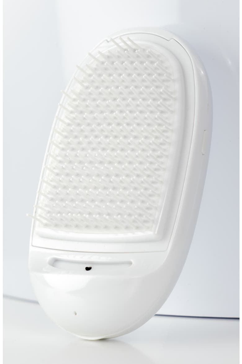 Detangling Massage Brush with Negative Ion Technology, Alternate, color, White
