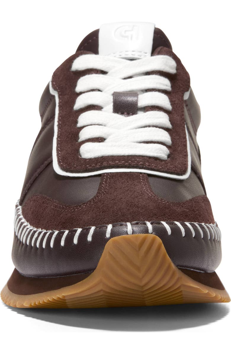 Cole Haan GrandPro Premier Sneaker, Alternate, color, Dk Choco White