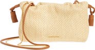 Veronica Beard Small Raffia Stash Bag