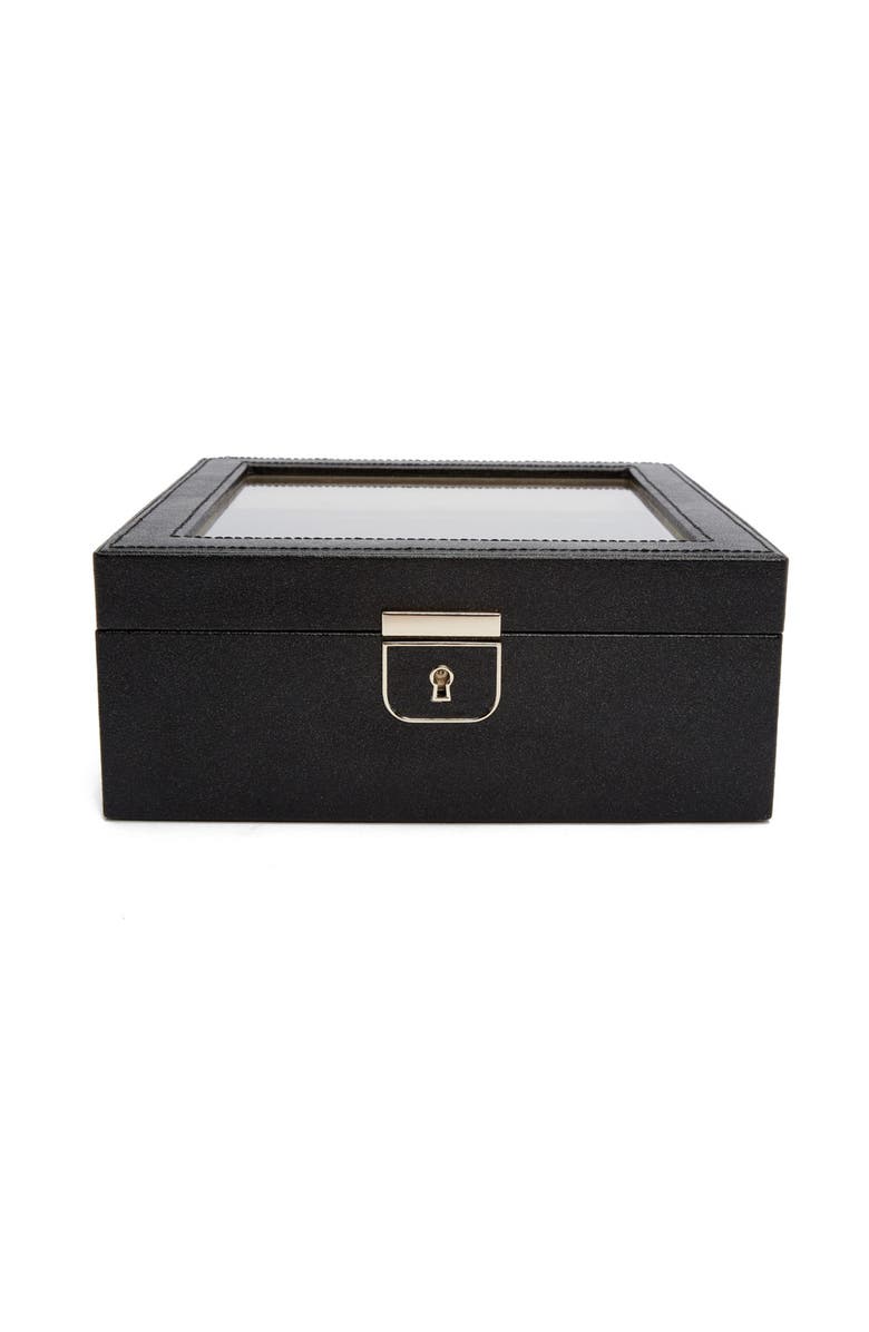 WOLF Palermo 6 PC Watch Box, Main, color, Black Anthracite