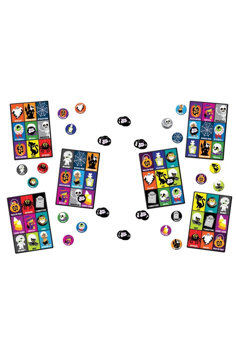 Halloween Boo! Bingo Game, Alternate, color, Multicolor